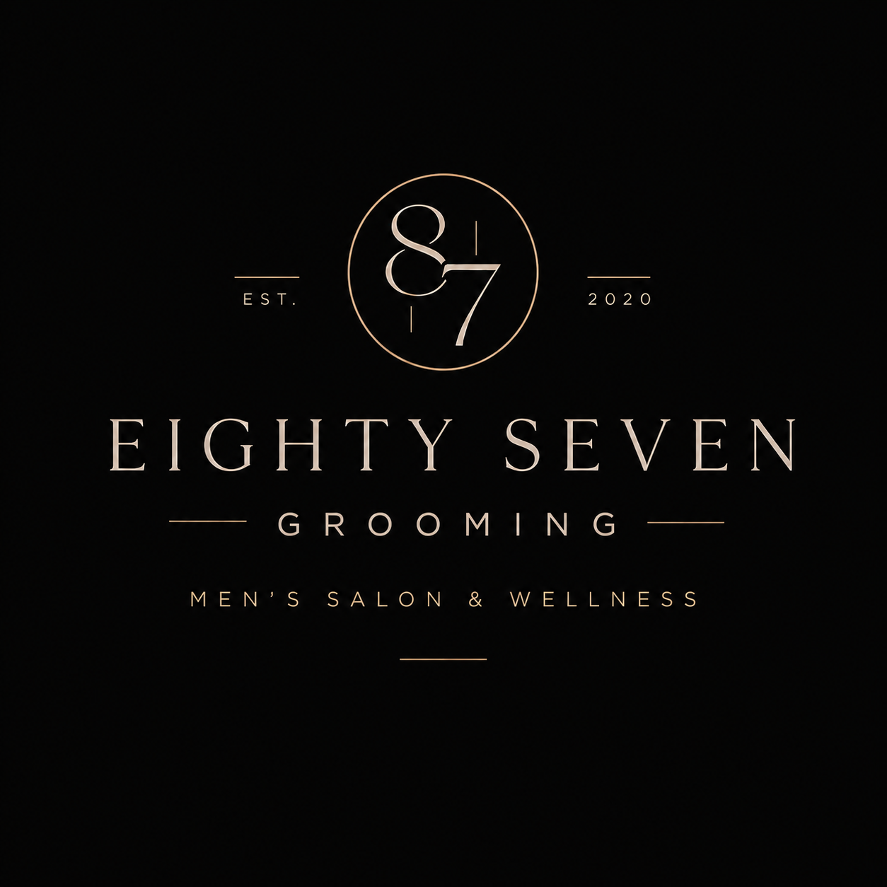 Eighty Seven Grooming logo